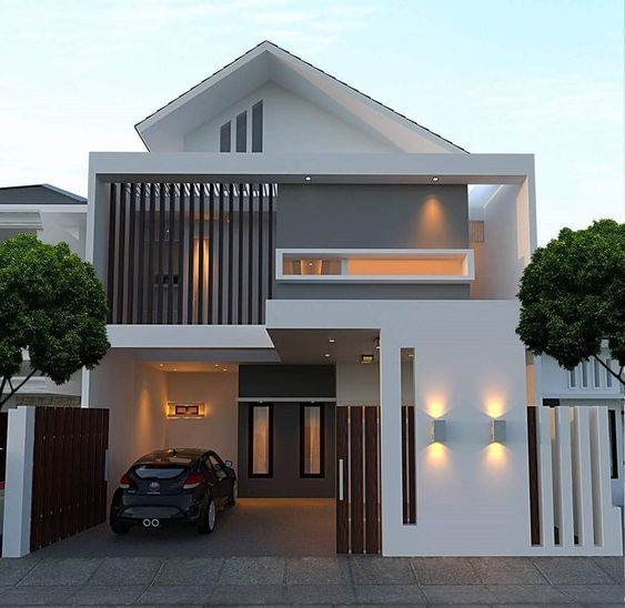 Gambar Rumah Minimalis Lantai 2 