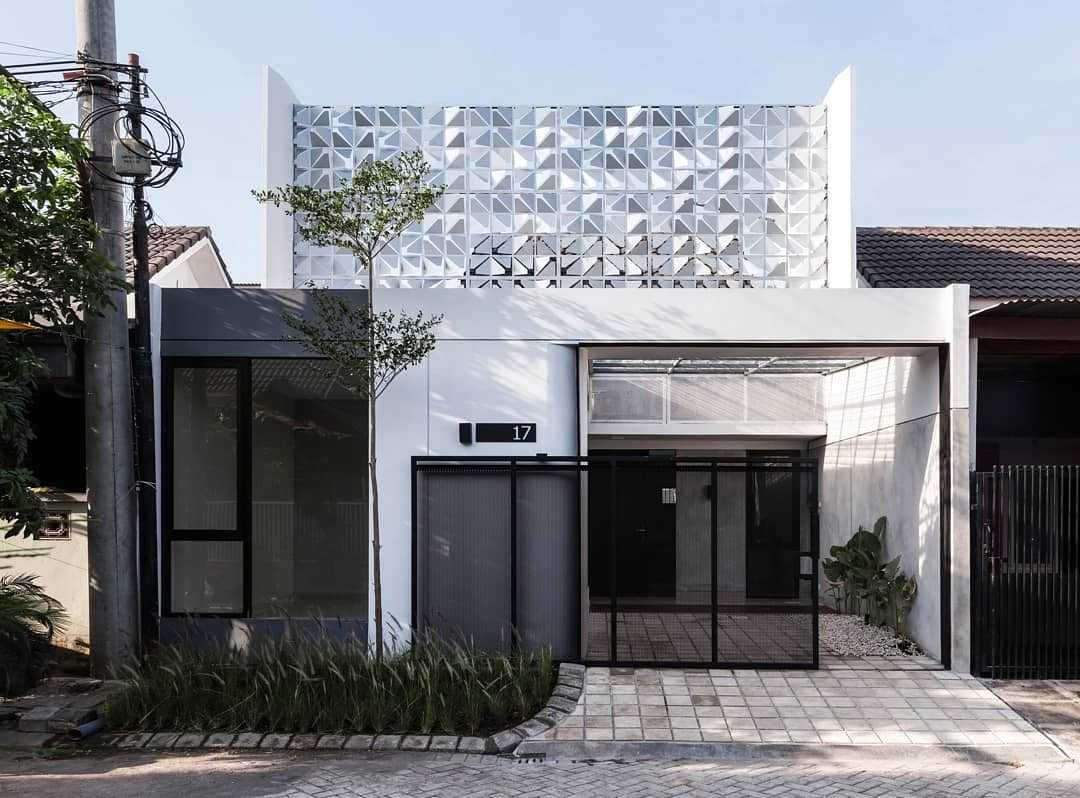 Ilustrasi Desain Rumah Minimalis Sederhana Model Industrial